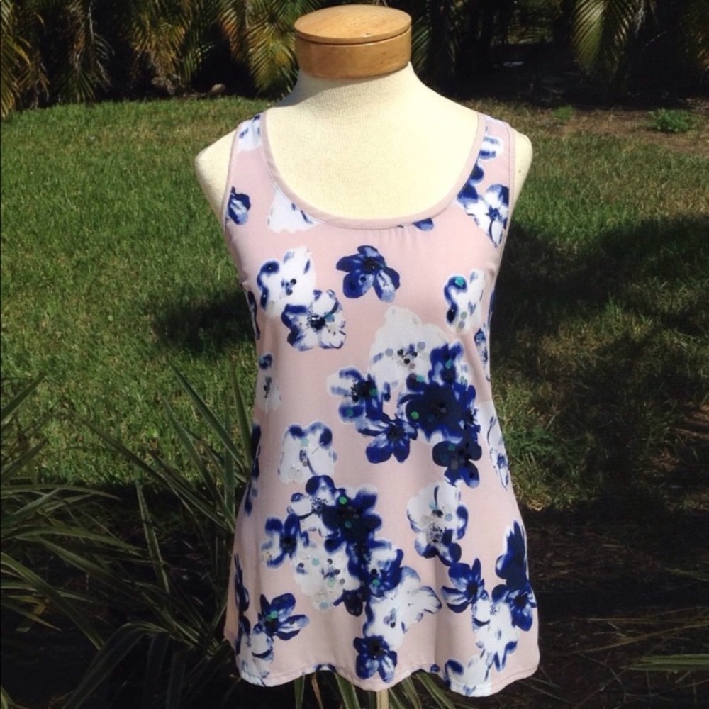 Express Sequin Tank